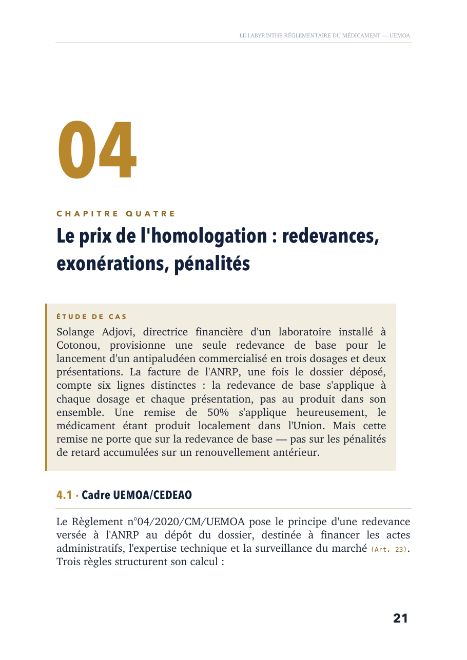 Ouverture du chapitre 4 avec étude de cas